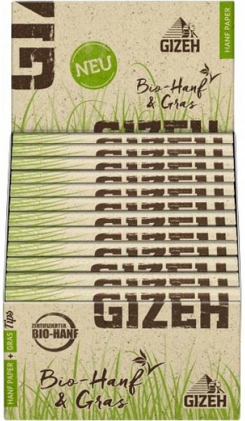 Gizeh Papier Hanf + Gras King Size Slim